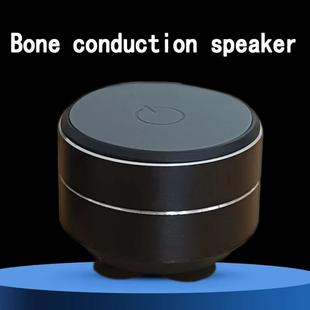 Bone Conduction Wireless Speaker  Portable TWS Resonance Speaker With Enhanced Bass  Wearable Loop 0