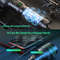 Long Range LED Flashlight  Tactical Waterproof Spotlight With Zoom  TypeC Rechargeable Power 4
