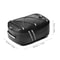 Water Resistant Bike Trunk Bag 7L Bicycle Rear Rack Bag With Waterproof Rain Cover For Cycling Bi 1