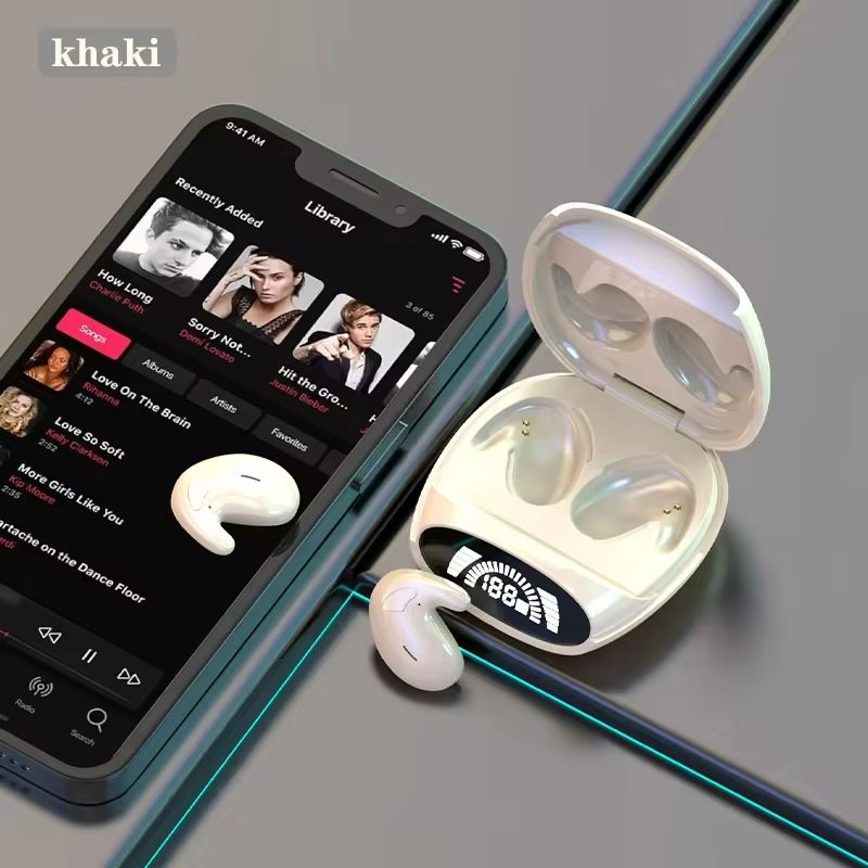 Invisible Sleep Earbuds Waterproof Bluetooth 53 Noise Cancelling Earphones With Microphone For Nig 5