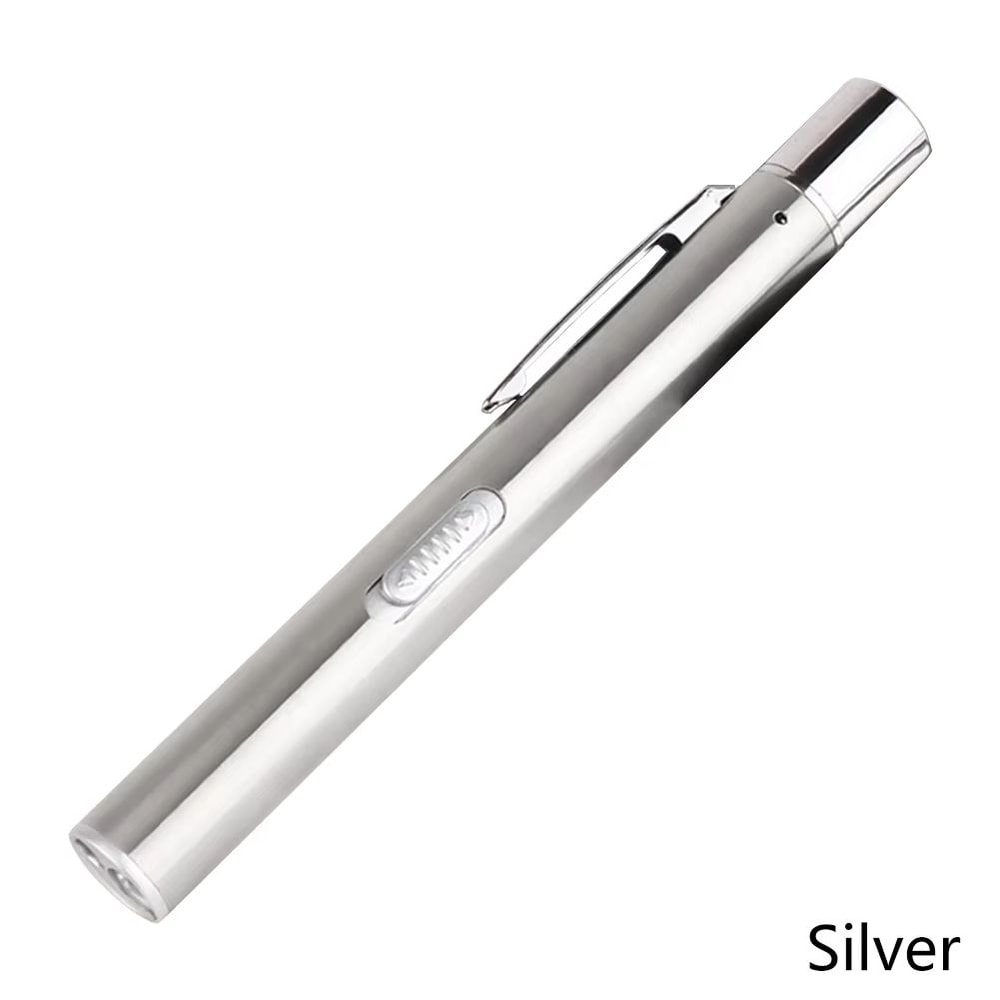 USB Rechargeable Medical Pen Light With Stainless Steel Clip 6
