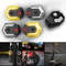 LED Bike Tail Light With Wireless Remote  Waterproof Turn Signal Horn  Warning Lamp For Safer Cycli 0