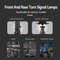 LED Bike Tail Light With Wireless Remote  Waterproof Turn Signal Horn  Warning Lamp For Safer Cycli 2