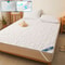 Breathable Waterproof Mattress Protector With Elastic Straps Noiseless Deep Pocket Cover Pad 5