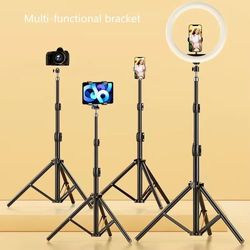 adjustable mobile phone tripod stand for live streaming & video recording