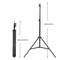 Adjustable Mobile Phone Tripod Stand For Live Streaming Video Recording 5