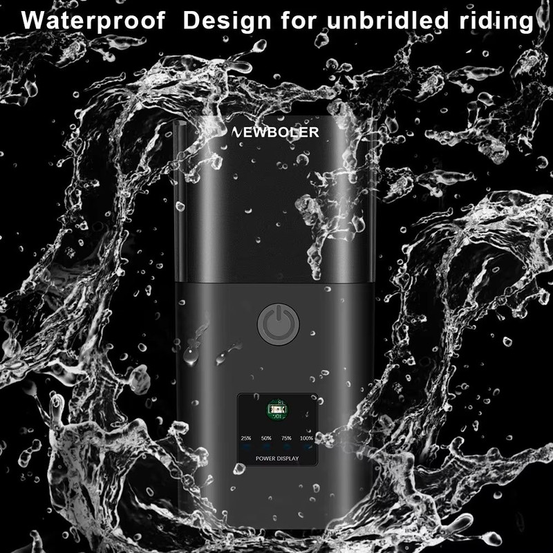 HighPower 1000 Lumen Bike Headlight With 4000mAh USB Charging Power Bank 3