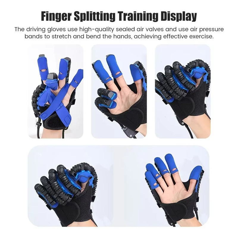 Stroke Rehabilitation Robot Gloves  Left  Right Hand Therapy For Finger Mobility Recovery 5