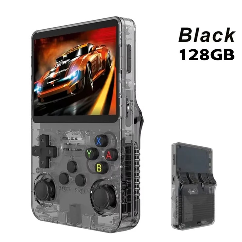 R36S Retro Handheld Game Console 35Inch IPS Screen Portable Gaming System With 64GB And 15000 Clas 10