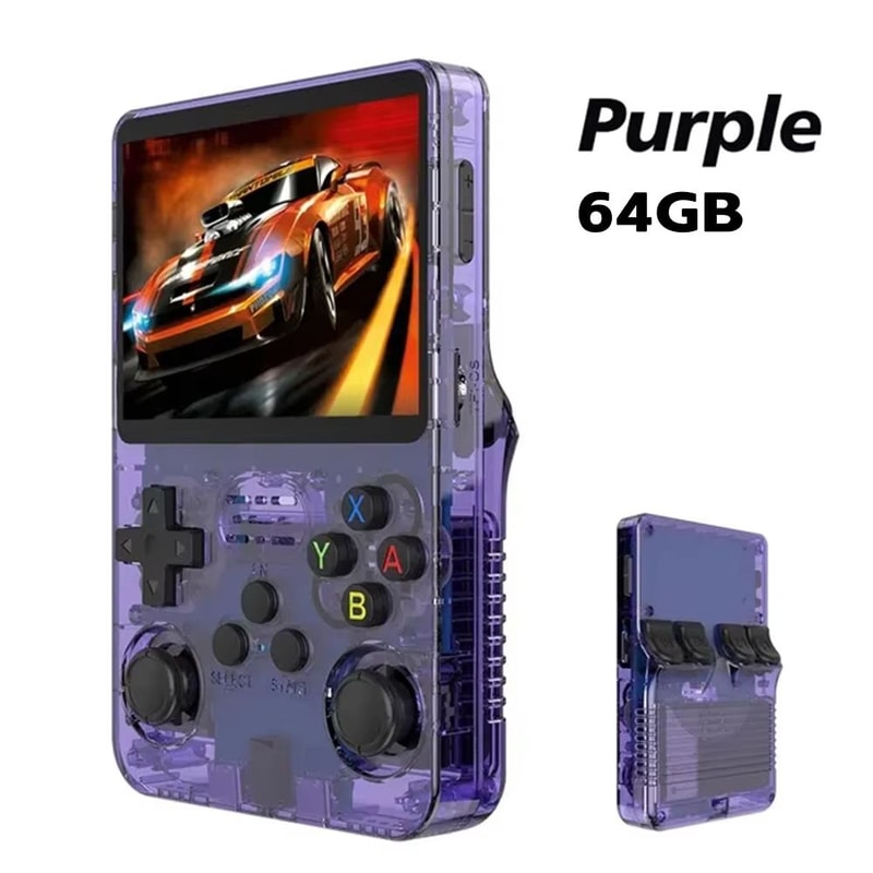 R36S Retro Handheld Game Console 35Inch IPS Screen Portable Gaming System With 64GB And 15000 Clas 14