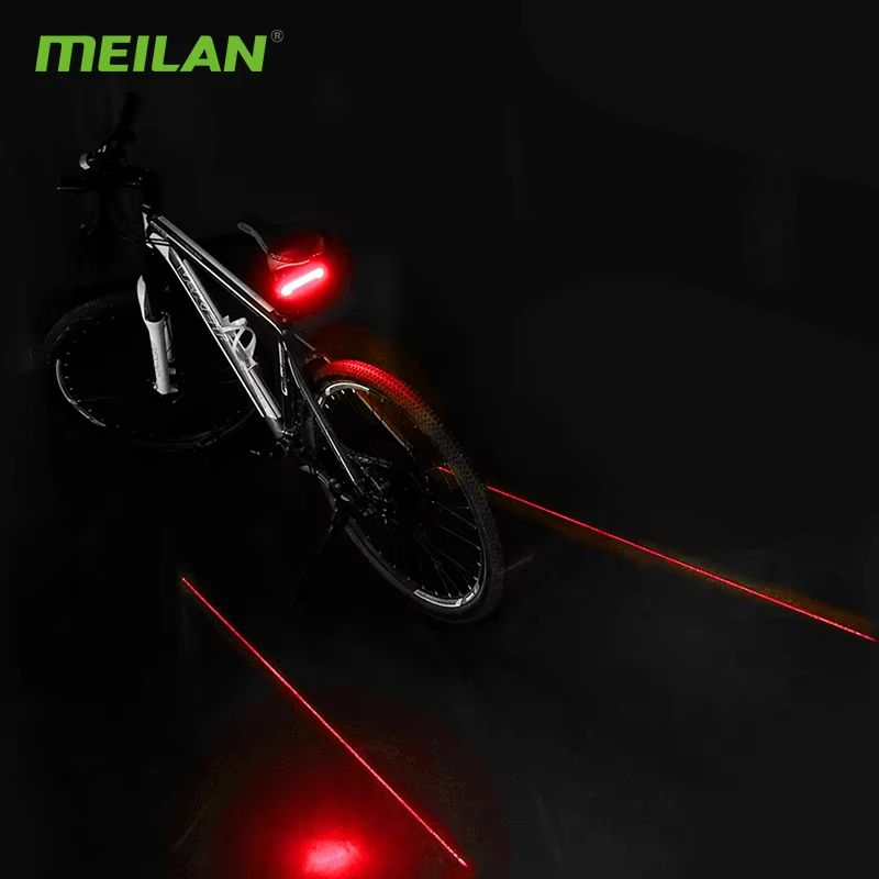 Smart Wireless Bike Tail Light With Turn Signals Brake Detection USB Rechargeable LED Cycling Saf 3