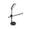 Overhead Tripod With Ring Light Tabletop Shooting Stand With Phone Holder Boom Arm For Photograph 8