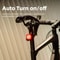 XOSS XR01 Smart Tail Light Auto Brake Sensing Waterproof USB Rechargeable Bicycle Rear Light 1
