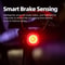 XOSS XR01 Smart Tail Light Auto Brake Sensing Waterproof USB Rechargeable Bicycle Rear Light 3