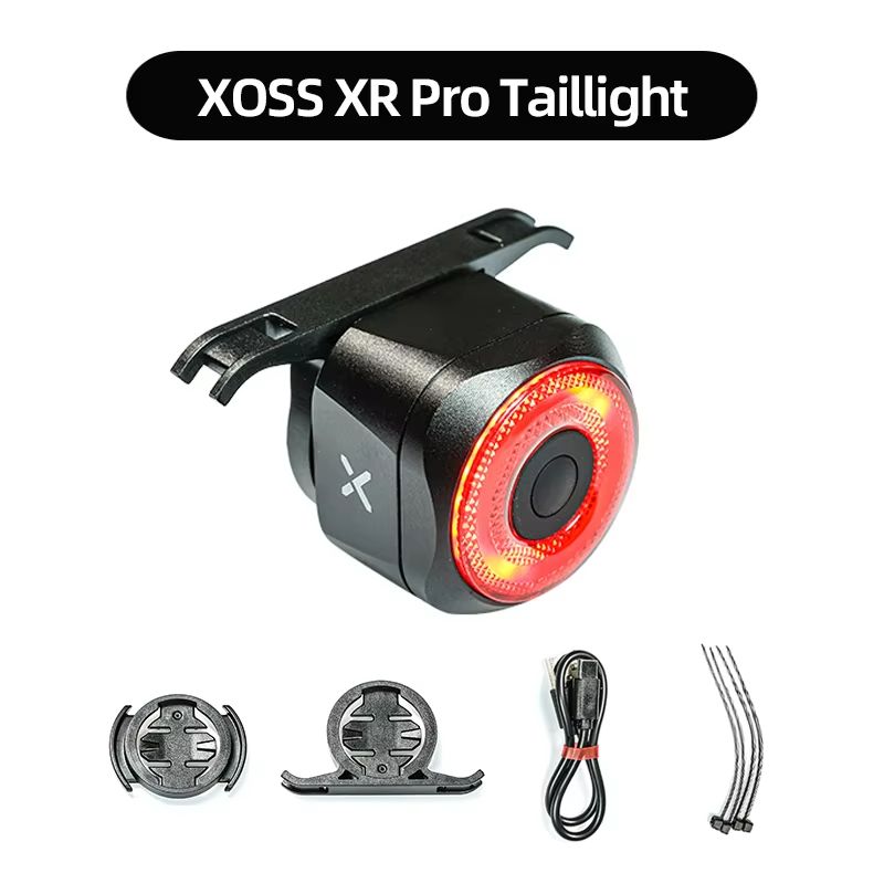 XOSS XR01 Smart Tail Light Auto Brake Sensing Waterproof USB Rechargeable Bicycle Rear Light 7