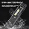 800 Lumens USB Rechargeable Tactical Flashlight Waterproof LED Work Light With COB Side Lamp 2