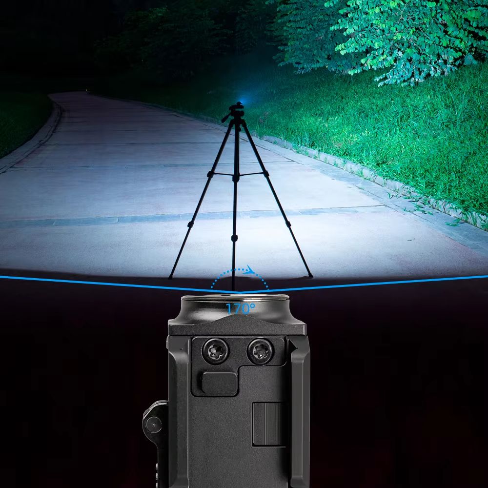 Trustfire GM23 Tactical LED Flashlight  Compact 800 Lumens USB Rechargeable Rail Light 1