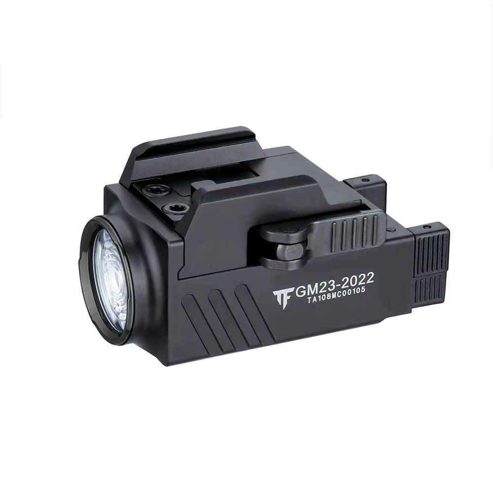 Trustfire GM23 Tactical LED Flashlight  Compact 800 Lumens USB Rechargeable Rail Light 8