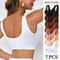7Pack Womens Seamless Bras Lightweight NoPad Everyday Comfort Bralette With Stretch Fabric 7