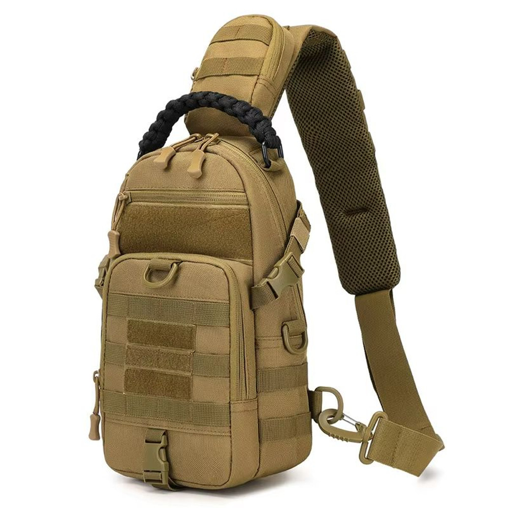 Tactical Chest Sling Bag  Outdoor Camping Backpack With MOLLE System For Hiking Cycling  Everyday C 8