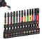 Geinxurn 13Piece Magnetic Screwdriver Bits Set S2 Steel Impact Driver Bits With ColorCoded Base 0