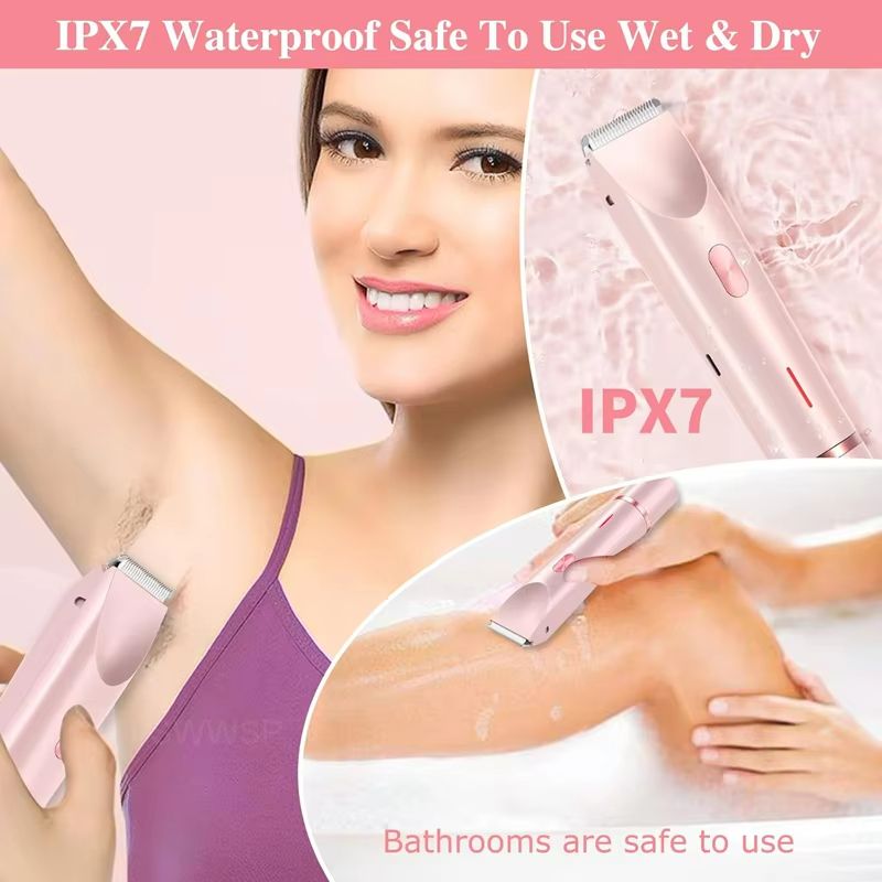 Painless Electric Razor For Women  Facial Epilator  Body Hair Trimmer For Legs Bikini And Mustache 1