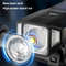 4000mAh Solar Bike Light  2000LM Rechargeable Bicycle Front Light With Zoom Beam  COB Red Side Lamp 5