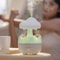 Mushroom Rain Cloud Humidifier Electric Aroma Diffuser With Night Light Relaxing Water Drop Sound 1