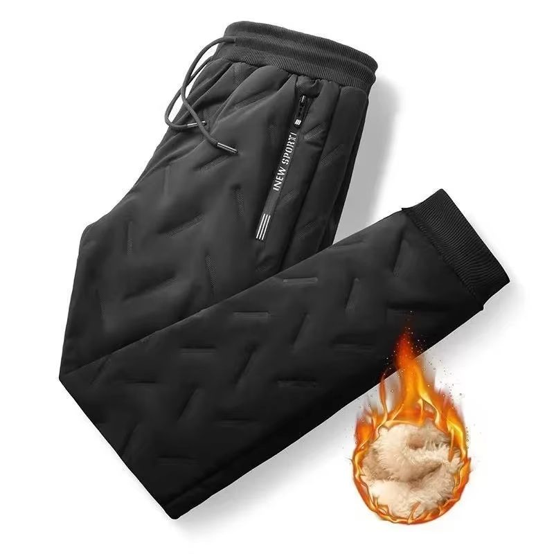Mens Thermal FleeceLined Sweatpants  Winter Warmth Casual Comfort Plus Size Fit 9