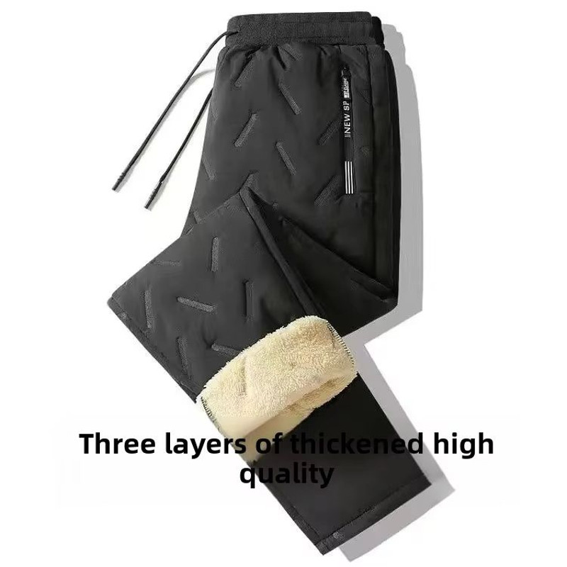 Mens Thermal FleeceLined Sweatpants  Winter Warmth Casual Comfort Plus Size Fit 11