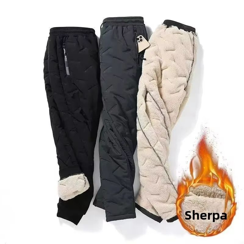 Mens Thermal FleeceLined Sweatpants  Winter Warmth Casual Comfort Plus Size Fit 3