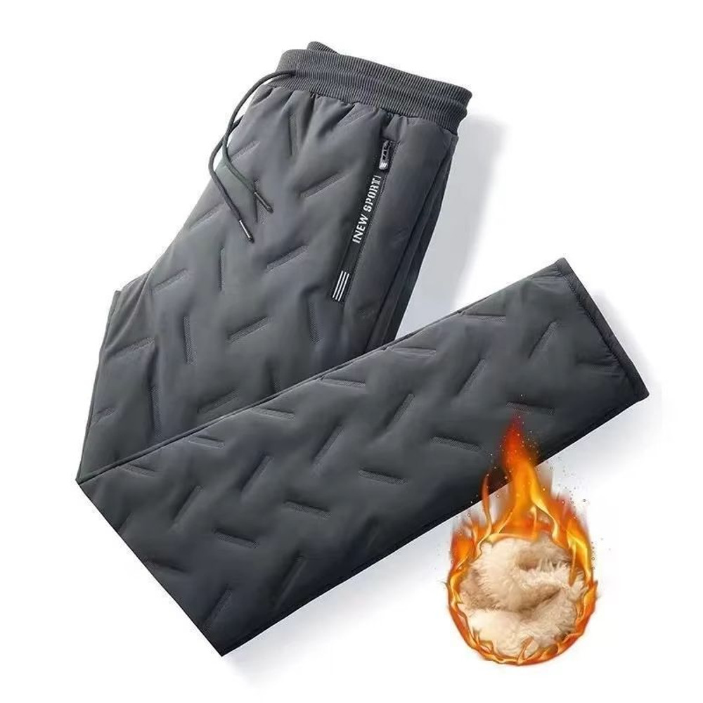 Mens Thermal FleeceLined Sweatpants  Winter Warmth Casual Comfort Plus Size Fit 5