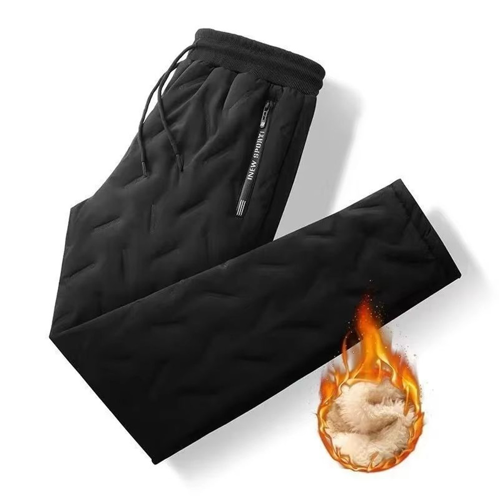 Mens Thermal FleeceLined Sweatpants  Winter Warmth Casual Comfort Plus Size Fit 7