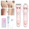 2in1 Electric Epilator Bikini Trimmer Smooth Shaver For Face Underarms Legs Body 1