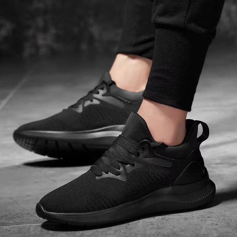 Mens Elevator Sneakers  Breathable Height Increasing Shoes With 610CM Boost 1