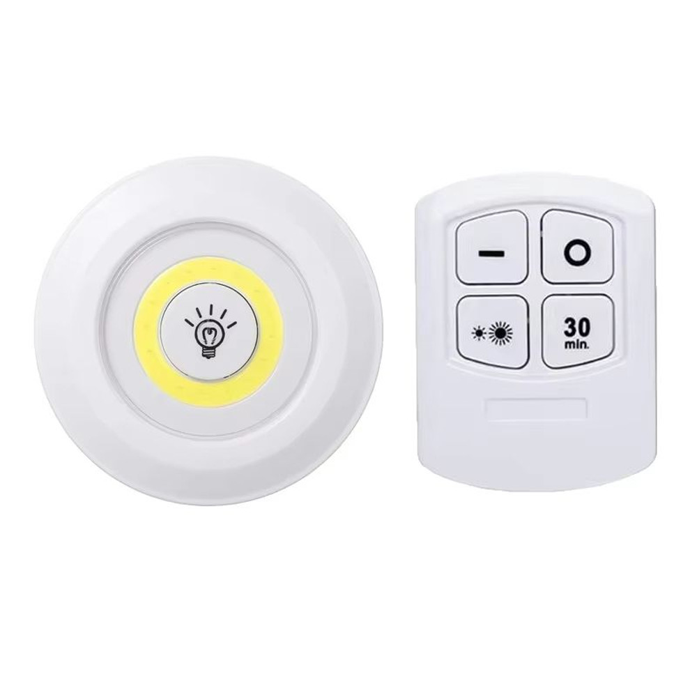 Dimmable LED Under Cabinet Lights With Remote  Battery Operated Closet  Wardrobe Lighting 7