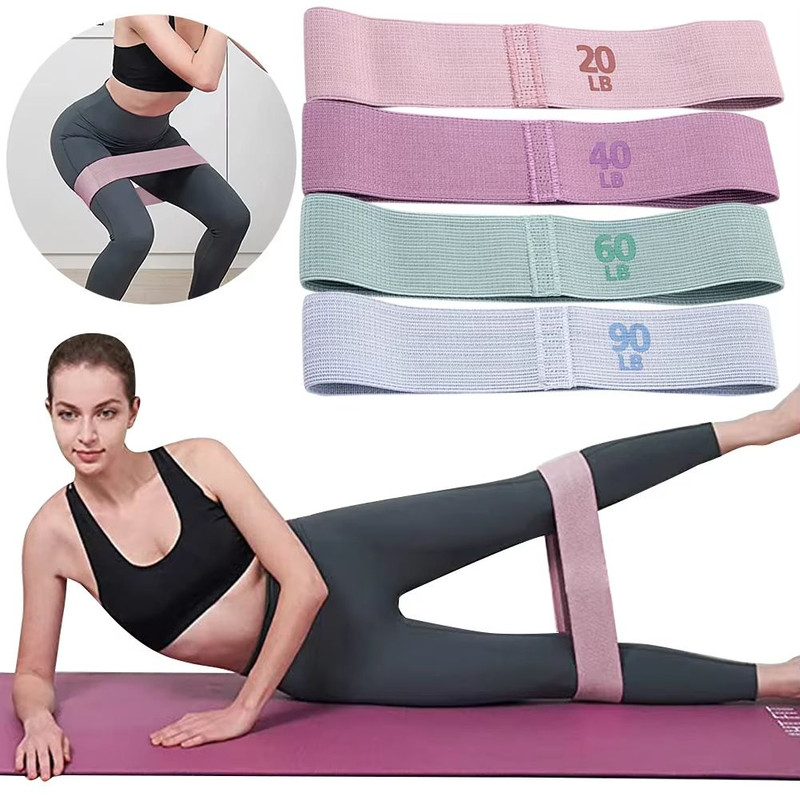 Resistance Bands For Legs And Glutes  Booty Thigh  Hip Workout Bands For Fitness And Yoga 0