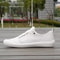Mens Genuine Leather Loafers Classic White Casual Shoes For Everyday Comfort 8