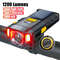 USB Rechargeable Solar Bike Light  Bright Front Lamp With Power Display For Safe Cycling 0