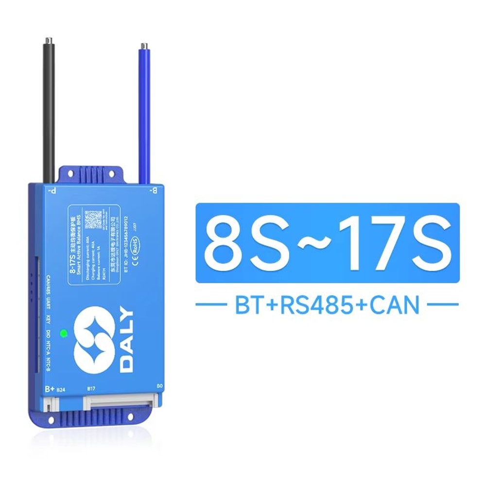 Daly Smart BMS With Bluetooth Active Balance System For LiFePO4 Liion LTO NMC Batteries 9