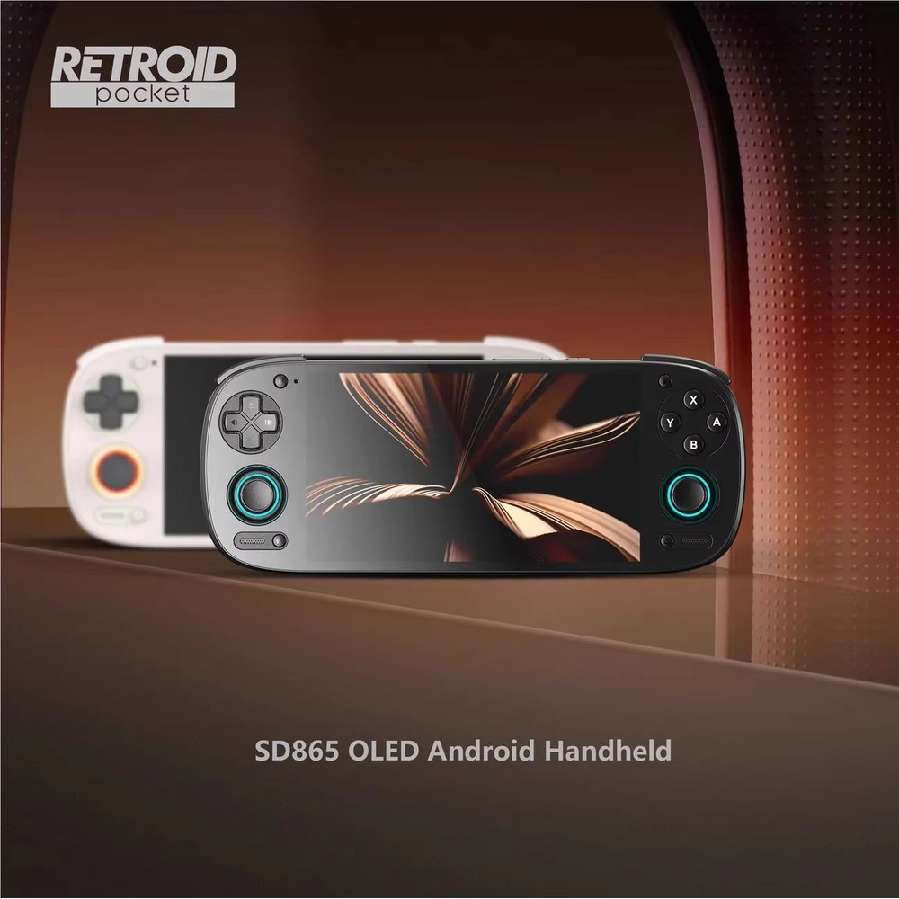 Retroid Pocket 5 Handheld Gaming Console  Android Retro Game Player With OLED HD Screen 5