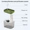 Automatic Cat Water Fountain  UltraQuiet USB Pet Drinking Dispenser With Filter 2