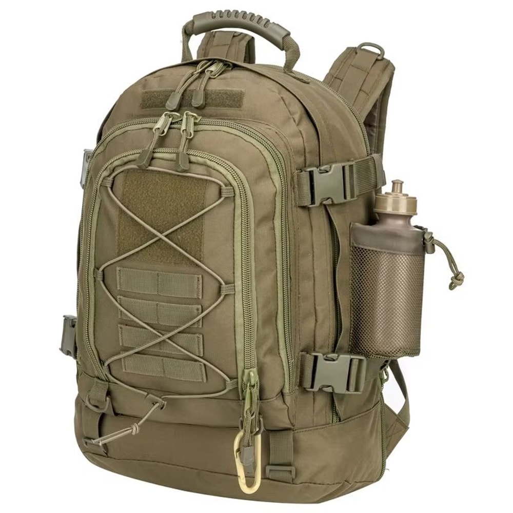 60L Tactical Backpack For Men Expandable Military Hiking And Camping Rucksack 8