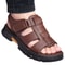 Loveontop Mens Leather Sandals Comfortable Cowhide Beach Shoes With NonSlip Thick Sole 8