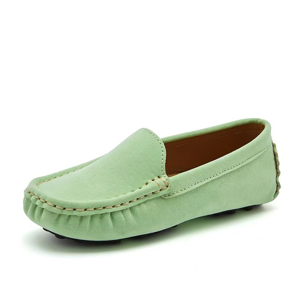 EOFK Kids Loafers  Soft Suede SlipOn Moccasins For Boys And Girls 9