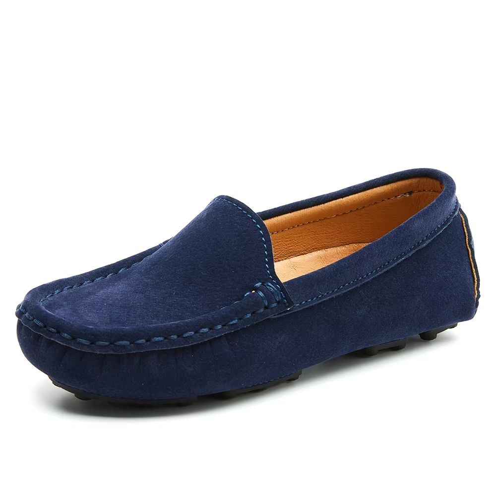 EOFK Kids Loafers  Soft Suede SlipOn Moccasins For Boys And Girls 6