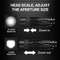 Set Of 5 Mini Tactical LED Flashlights  Bright Zoomable PocketSized Torches Powered By AA Or 14500  3