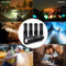 Set Of 5 Mini Tactical LED Flashlights Bright Zoomable PocketSized Torches Powered By AA Or 14500 5