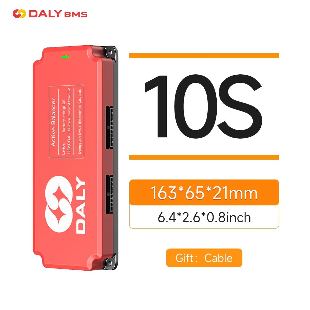 Daly BMS 5A Active Balancing Board  Smart Equalizer For 18650 LiFePO4  Lithium Battery Packs 3S16S 10