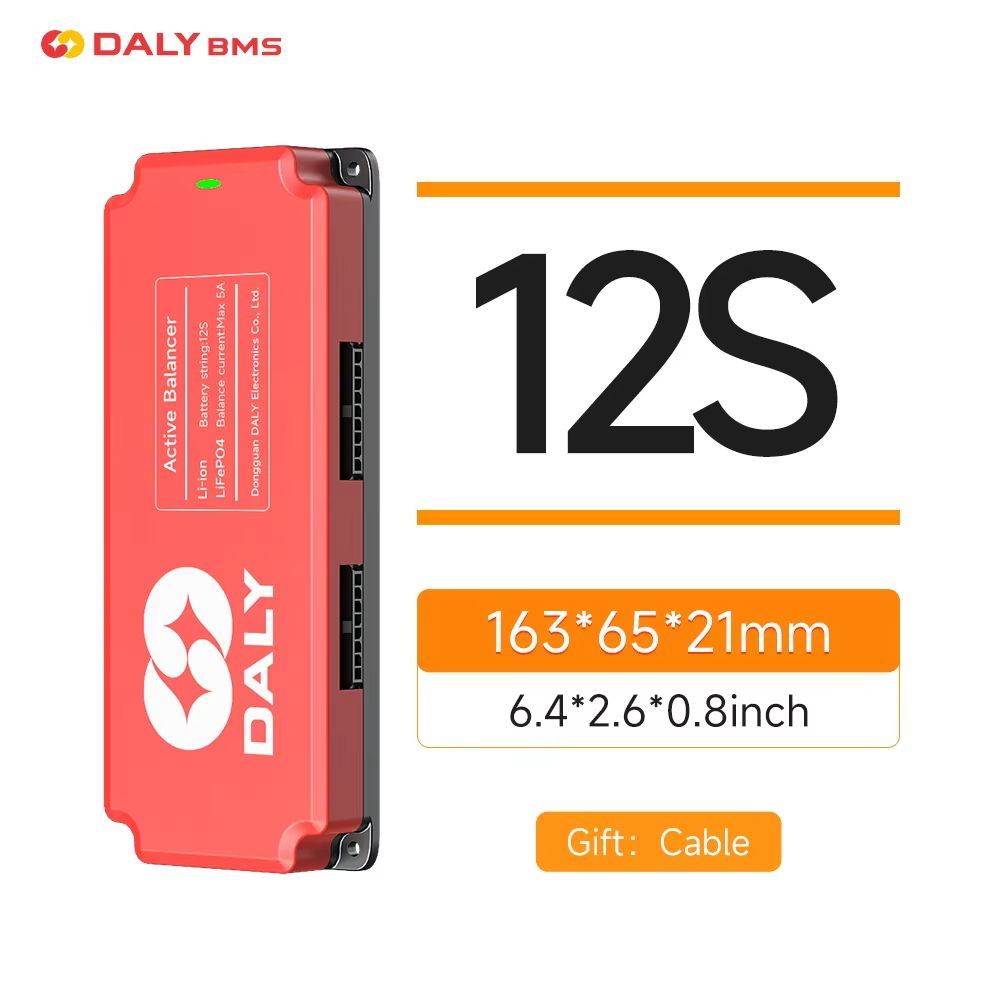 Daly BMS 5A Active Balancing Board  Smart Equalizer For 18650 LiFePO4  Lithium Battery Packs 3S16S 11